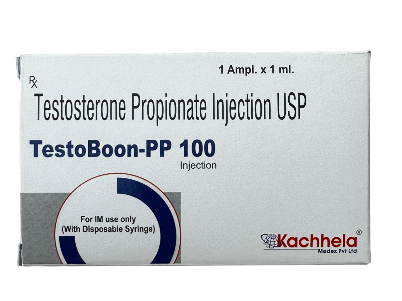 Representative image of Testosterone Propionate 100 mg/mL